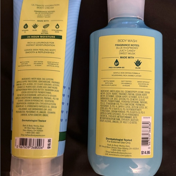 Bath & Body Works Bubble Gum Pop and Blue Raspberry Burst Set - Picture 9 of 14